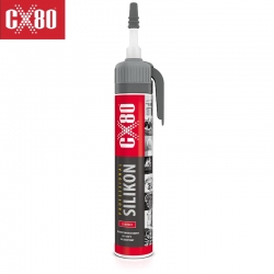 Silikon wysokotemperaturowy czerwony 210g aplikator Professional CX80 (139)