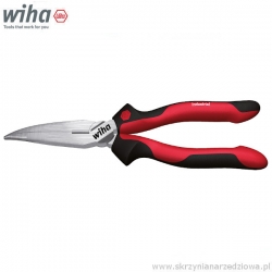 Szczypce półokrągłe zagięte 160mm Wiha Industrial Z05102 (32324)