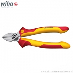 Szczypce ucinaczki 160mm do cięcia bocznego izolowane VDE 1000V Wiha Industrial Z12009 ( 33177 )