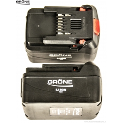 Akumulatorowa szlifierka kątowa Grone GAGB 18-125 P XL 18V 3,0Ah (2624-251800S)