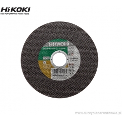 Tarcza tnąca do INOX lub metalu 125x1mm płaska BRILLIANT Hikoki (782302)