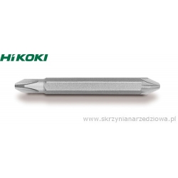 Bit dwustronny krzyżowy PH/PZ1 / PH/PZ2 / PH/PZ3 x 60mm 1/4" standard 3 szt. Hikoki (4100307)