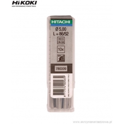 Wiertło do metalu HSS-G DIN 338 fi 1,9 mm długość całkowita 46mm 10 szt. Hikoki (780272)