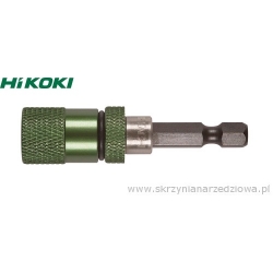 Uchwyt do bitów z regulacją głębokości 60mm 1/4" magnes 1 szt. Hikoki (752390)