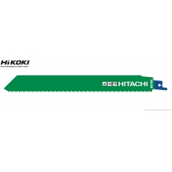Brzeszczot do metalu 225,0/203,5x25,0x1,10mm 8/10TPI do piły szablastej 5szt. RM49B Hikoki (752682)