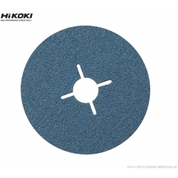 Tarcza fibrowa fibra do INOX 115mm P80 25 szt. Hikoki (753507)