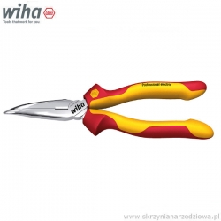Szczypce półokrągłe zagięte 200mm izolowane VDE 1000V Wiha Profesional Z 05 1 06 (26729)