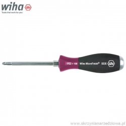 Wkrętak krzyżowy PZ1 x 80mm do podbijania Wiha MicroFinish 5534 (29158)