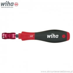 Wkrętak z uchwytem na bity 1/4" magnetyczny ClicFix SoftFinish Wiha 387 01 (25874)
