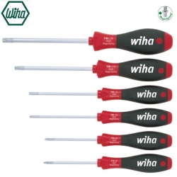 Zestaw wkrętaków TORX gwiazdka T10-T40 z pierścieniem rozprężnym SoftFinish MagicSpring 6-cz Wiha 362RK6SO ( 27746 )
