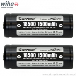 Zestaw akumulatorów 2szt. 18500 Li-Ion do wkrętaka Wiha speedE 599001 (41914)