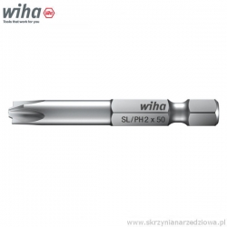 Bit SL/PH1 x 70mm płaski/Philips do śrub plus minus Wiha Professional 5szt. 7049XH (32491)