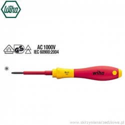 Wkrętak gwiazdka TORX T7 izolowany 1000V VDE SoftFinish electric Wiha 325 ( 03762 )