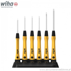 Zestaw wkrętaków precyzyjnych Torx T5-T15 antystatycznych ESD 6cz. Wiha PicoFinish 277P (43708)