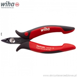 Szczypce precyzyjne do cięcia bocznego 118mm model wąski mikro Wiha Electronic Z41603 ( 26812 )