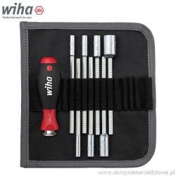 Zestaw wkrętak z trzonami wymiennymi nasadowymi 5-13mm 6cz. SYSTEM 6 Wiha 284T (27712)