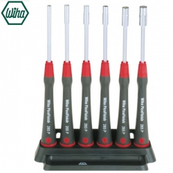 Zestaw wkrętaków precyzyjnych nasadowych 2,5-5,5mm PicoFinish Wiha 265PK6 ( 00557 ) ( 42994 )