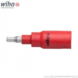 Nasadka trzpieniowa HEX 5mm x 75mm 3/8" izolowana 1000V VDE Wiha 7207NHS (43106)