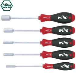 Zestaw wkrętaków nasadowych 5,5-13mm SoftFinish 6-cz Wiha 341K5 ( 01034 )