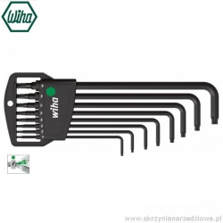 Zestaw kluczy trzpieniowych TORX gwiazdka T9-T40 z kulką Wiha 366BEH8 ( 32394 )