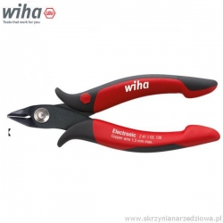 Szczypce precyzyjne do cięcia bocznego 138mm model szeroki Wiha Electronic Z 41 1 03 ( 26818 )