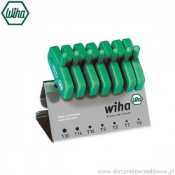 Zestaw kluczy trzpieniowych TORX gwiazdka T6-T20 na stojaku Wiha Classic 7-cz. 365VB ( 25624 )