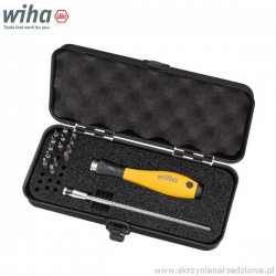 Zestaw wkrętak SYSTEM 4 z bitami w kasecie 16cz. antystatyczny ESD Wiha 269ESD (3503)