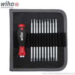 Zestaw wkrętak z trzonami wymiennymi płaskie PH PZ Torx Hex 11cz. SYSTEM 6 Wiha 284T (03591)