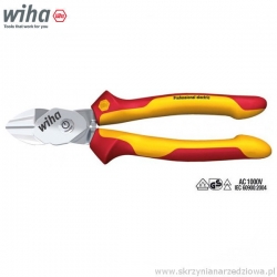 Szczypce ucinaczki 200mm wzmocnione do cięcia bocznego izolowane przełączalne VDE 1000V Wiha Professional BiCut Z18006 ( 38191 )