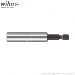Uchwyt na bity 1/4" 60mm z bardzo silnym magnesem Wiha 7113 P (41922)