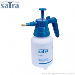 Spryskiwacz z pompką 1l do pracy z bezacetonowym środkiem do czyszczenia hamulców, paliwa i pozostałych środków czyszczących dezynfekcja Satra S-SP1LV