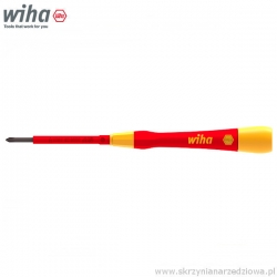 Wkrętak precyzyjny krzyżowy PH1 x 65mm izolowany 1000V VDE Wiha 2271P (42380)