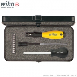 Wkrętak dynamometryczny TorgueVario-S ESD w zestawie z bitami HEX Torx PH PZ Wiha 2882S10 (43898)