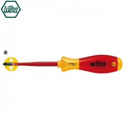 Wkrętak krzyżowy SL/PZ2 izolowany 1000V VDE SoftFinish electric slimFix Wiha 3271 ( 36330 )